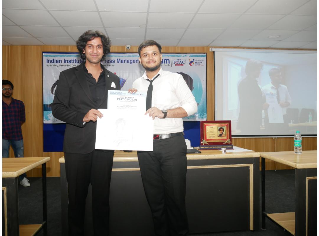 Rahul Soni Conducts “All Can Sketch” Workshop for PGDM, BBA, BCA & MAMC Students at IIBM and ZHI Patna